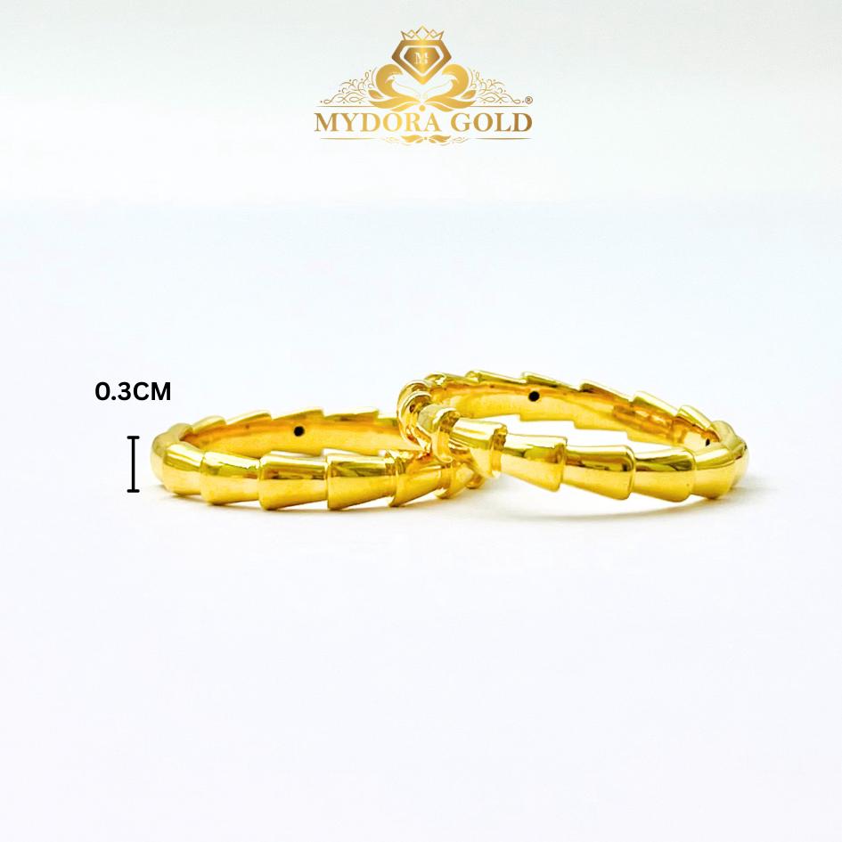 MYDORA Cincin Belah Rotan Body Snake (5G) l EMAS 916/22K