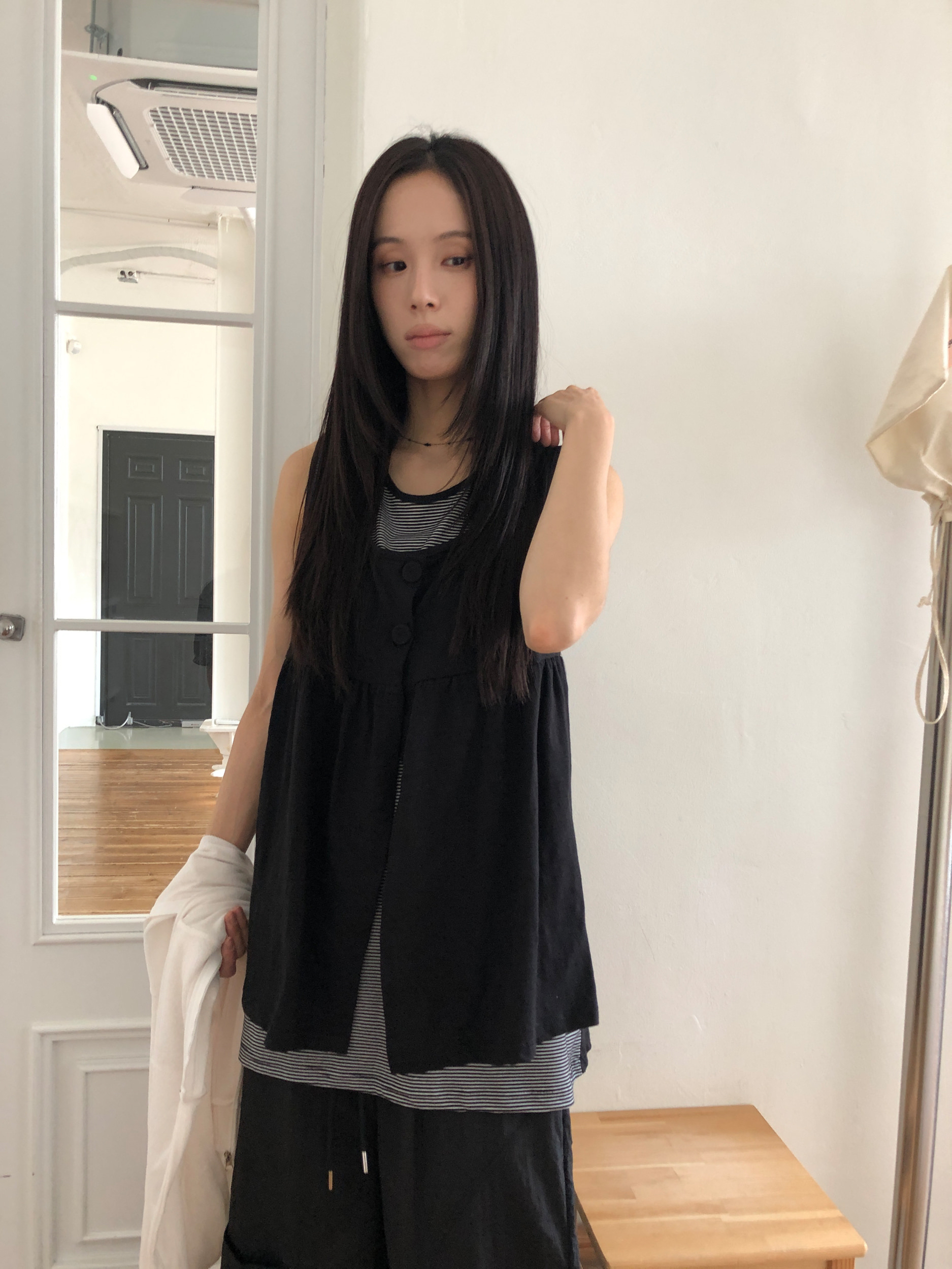 Ruffled Layered Tank Top