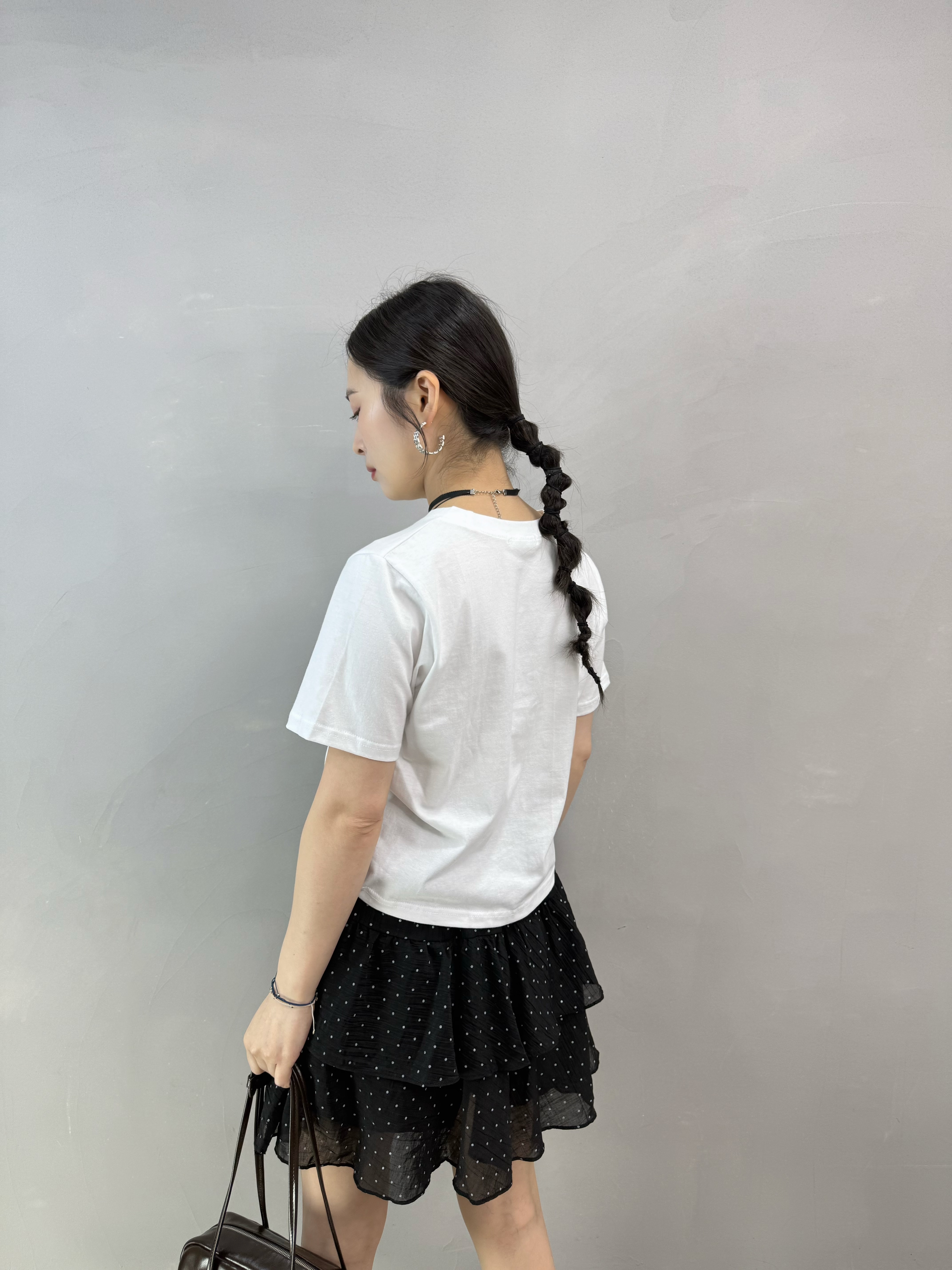 R75 葵扇Print Tee
