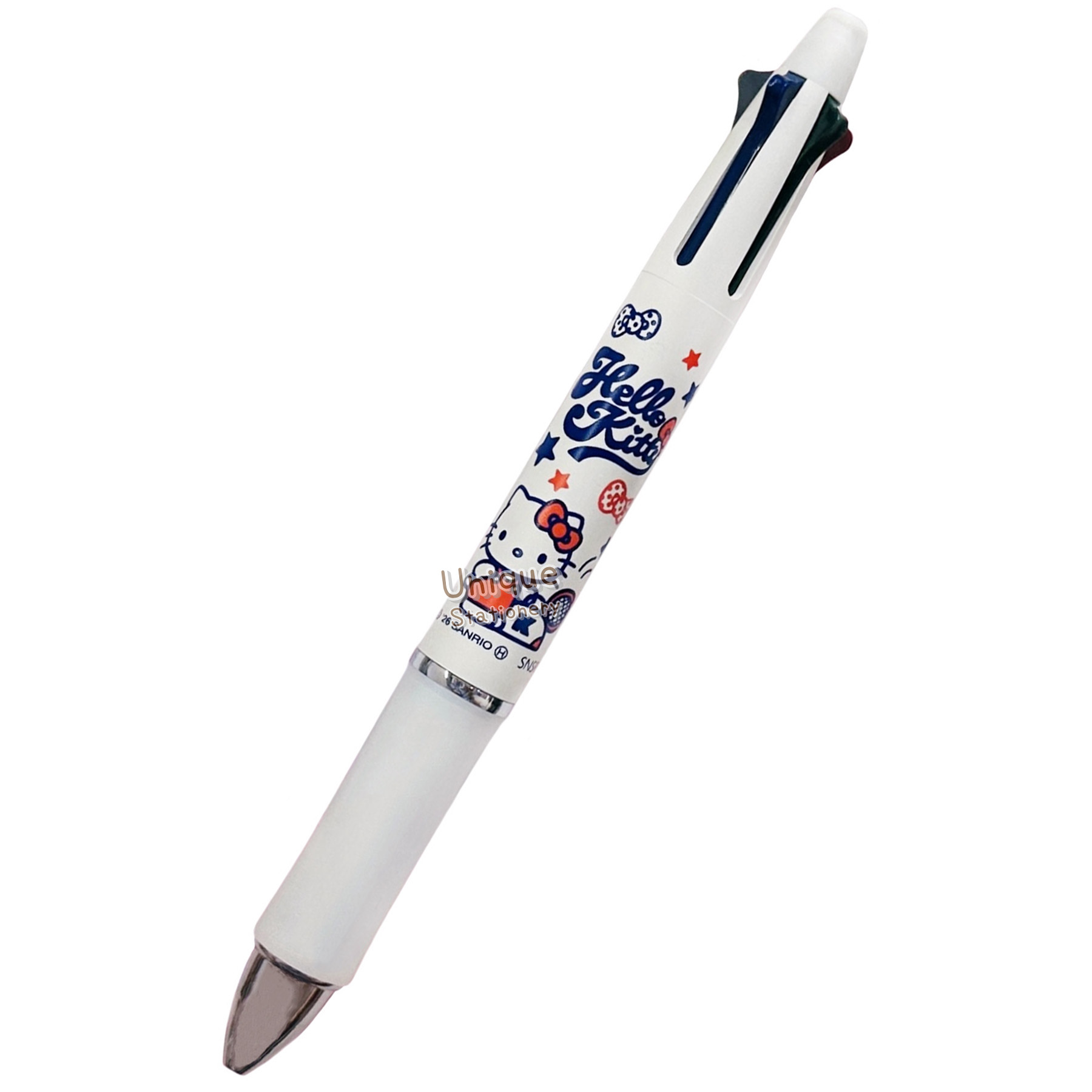 現貨｜Sanrio Hello Kitty Pilot Dr.Grip 4+1 日本製 多功能 5用筆 0.5mm 4色原子筆 + 0.5mm 鉛芯筆 (S4659961)