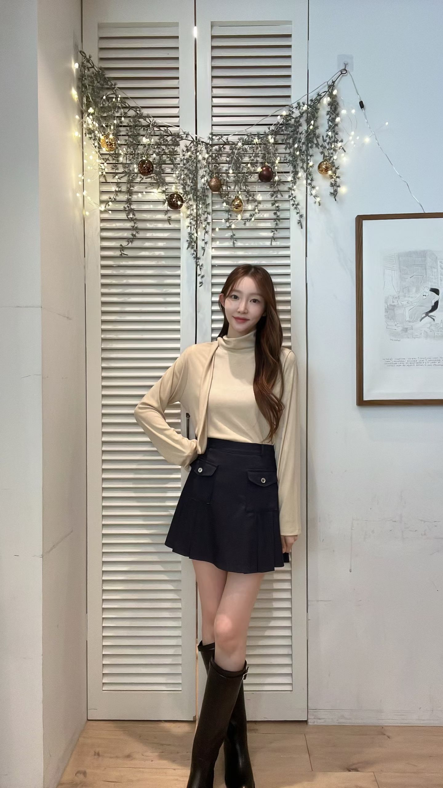 FV08_01 絲巾造型百搭TOP (5色) 