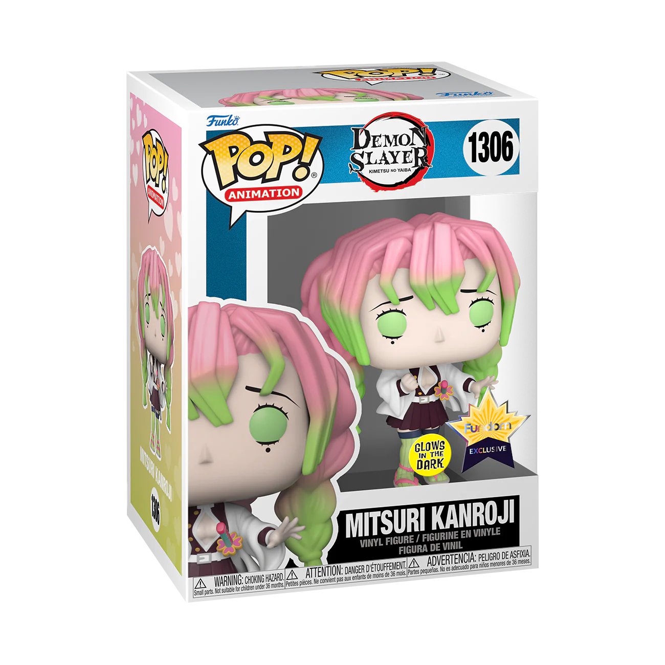 📦訂購 美國代購 Funko POP! Mitsuri Kanroji Figure 鬼滅之刃 甘露寺蜜璃 (夜光) 模型