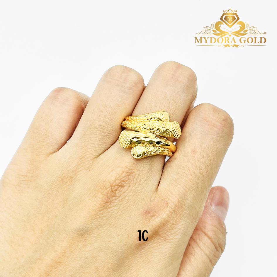 MYDORA Cincin Vyra Texture (5G) l EMAS 916/22K