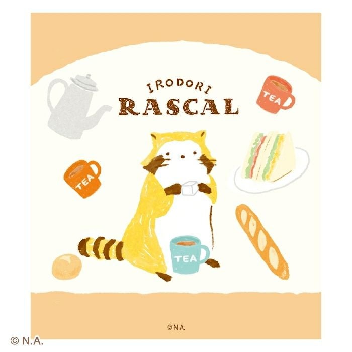 現貨｜IRODORI RASCAL 小浣熊 日本製 便條紙 Memo Notepad (野餐 LM392)