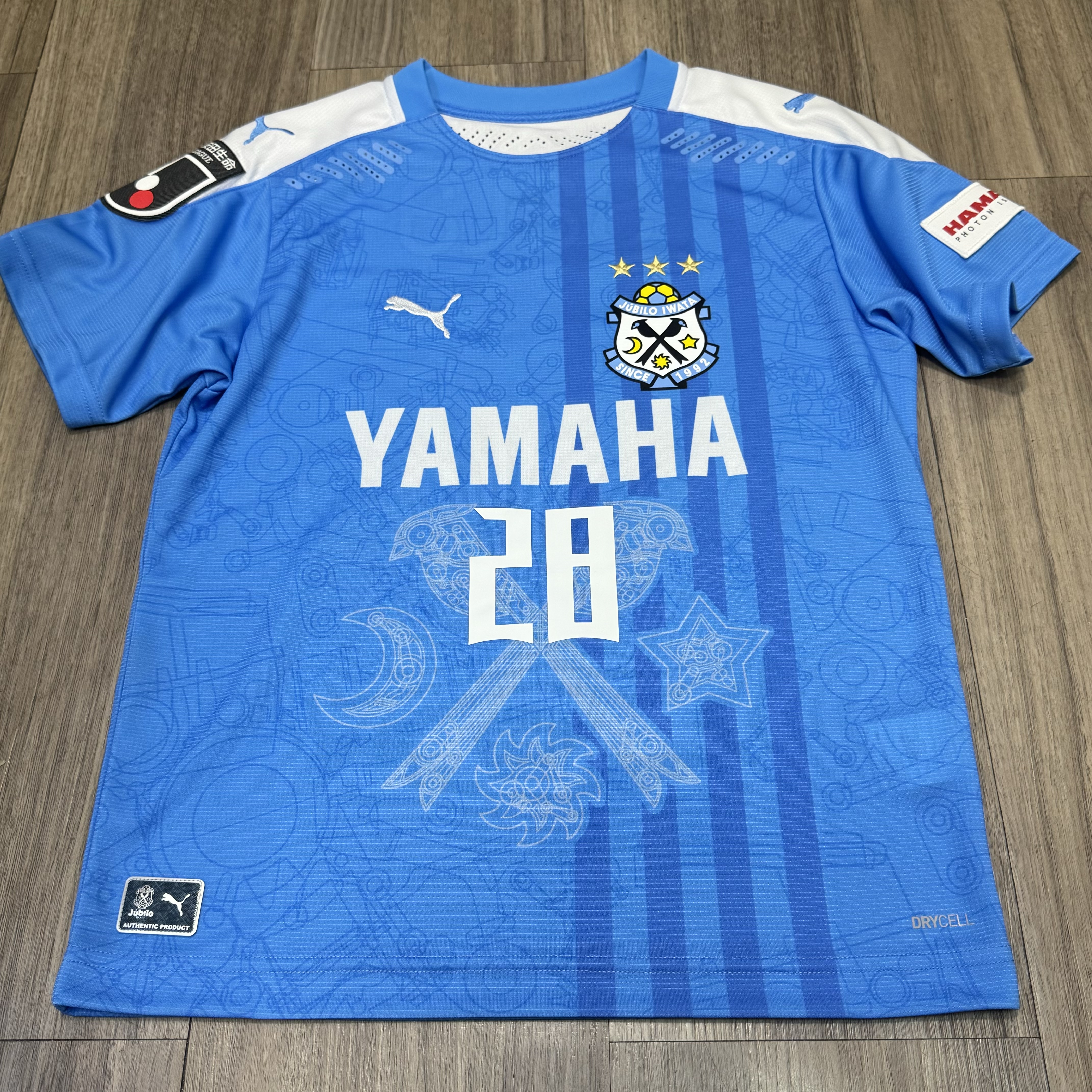 (Youth size)Jublio Iwata 2020 home shirt #28 Ishida