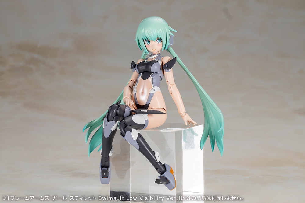 (預訂訂金 $100) (總價 $260) 壽屋 Kotobukiya FAG Frame Arms Girl STYLET Swimsuit Low Visibility Ver. 模型 (KO07384) (行版) 