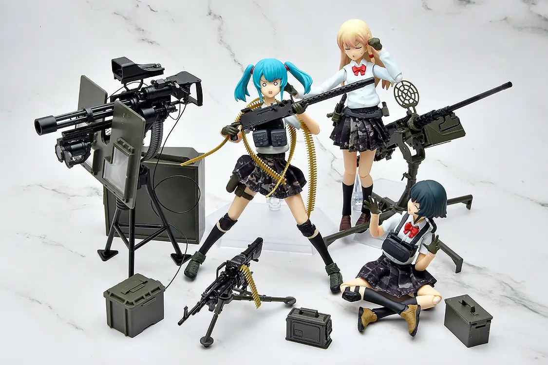 figmaPLUS Armed JK Variant Loadout Set 4, Code: URBEX (Little Armory)