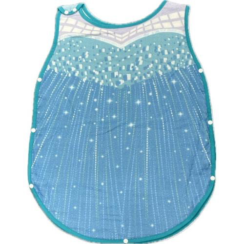 🇯🇵預訂 日本直送🇯🇵Elsa印花雙面棉紗毛巾布背心防踢睡袋