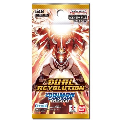 [BT25] Digimon 補充包 DUAL REVOLUTION 雙重革命 原盒 Box
