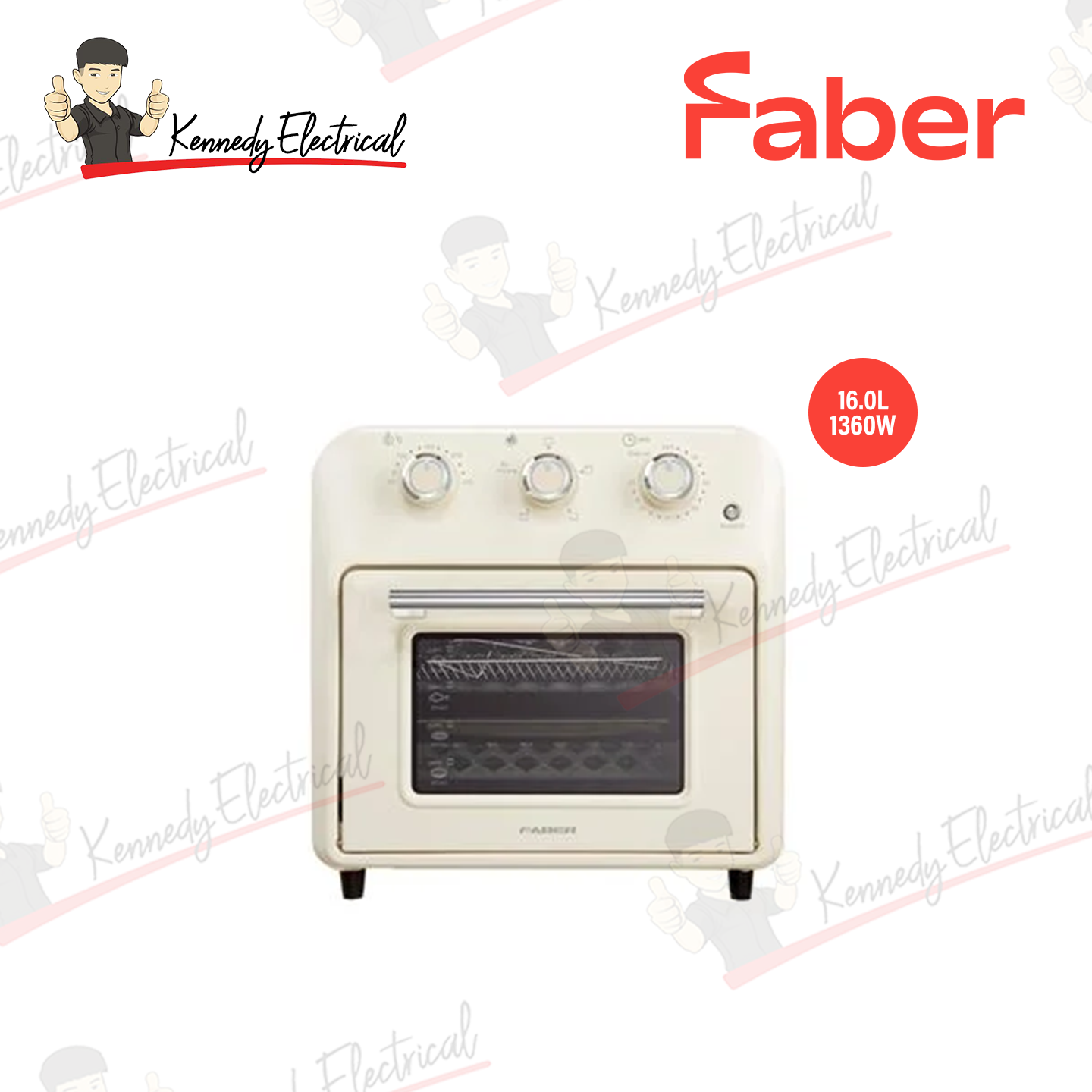Faber 16L Air Fryer Oven FEO IVORY 16