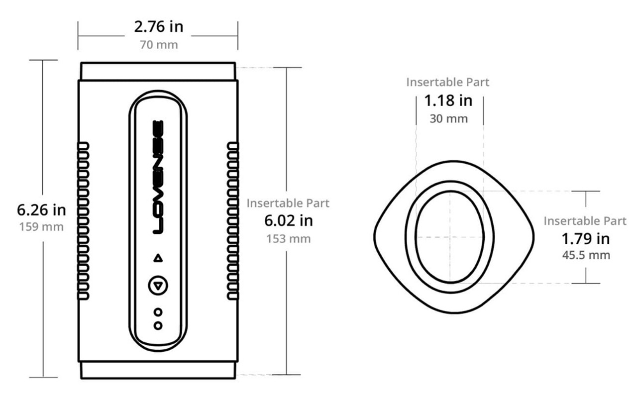 Lovense Calor 智能電動飛機杯