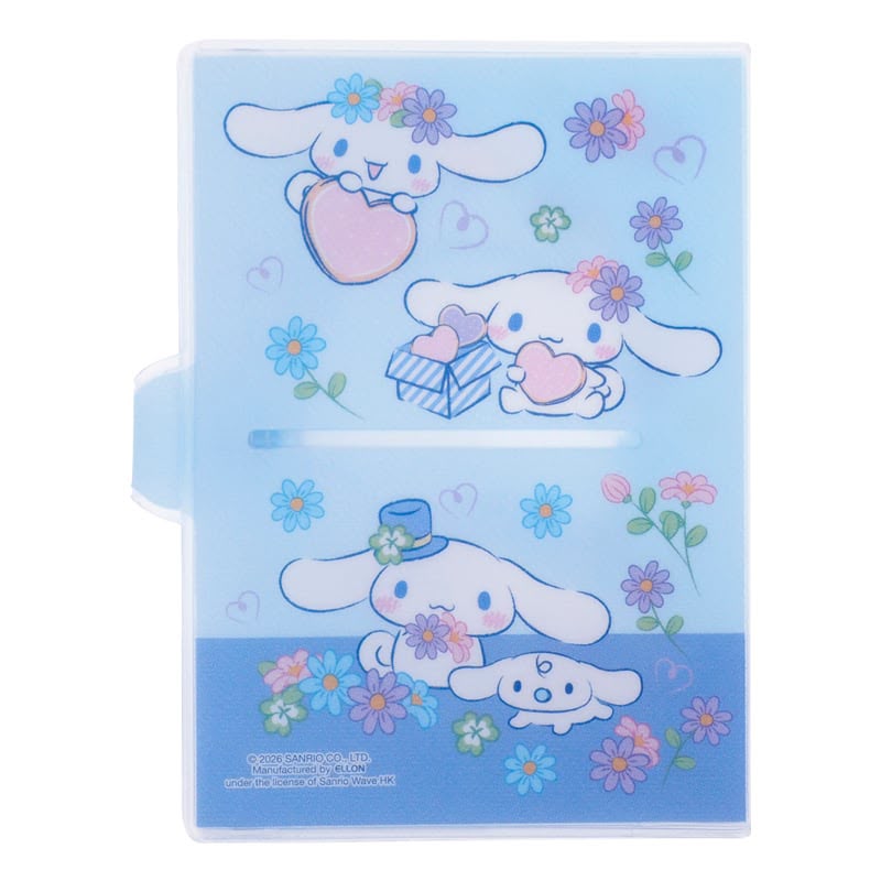 Cinnamoroll PVC Passport Holder w/ Button PVC 面証件套 (閃紗料)