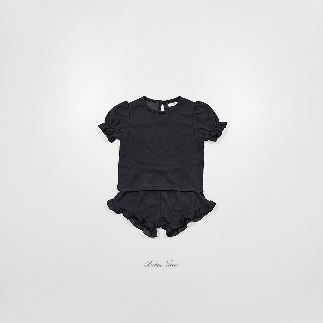 Puff Short Set