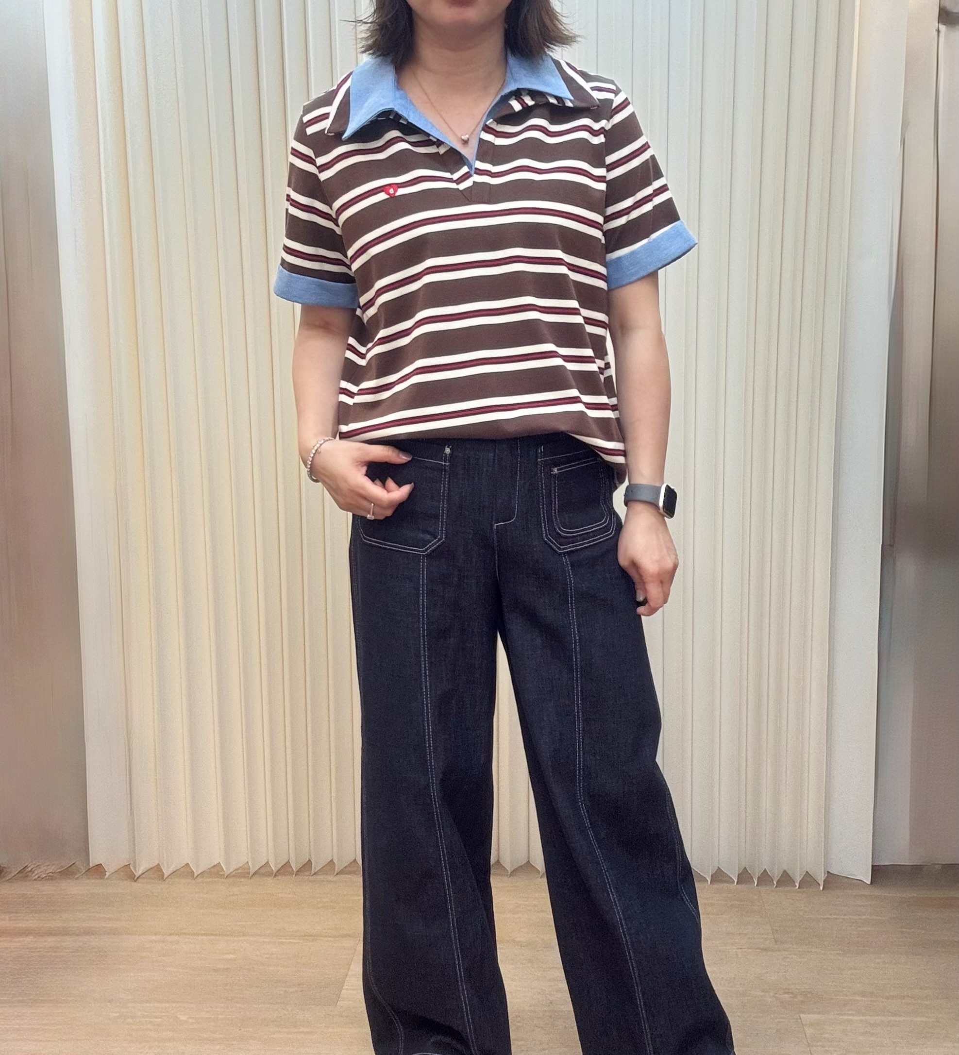 歐洲雙領衫 M527 DK868382