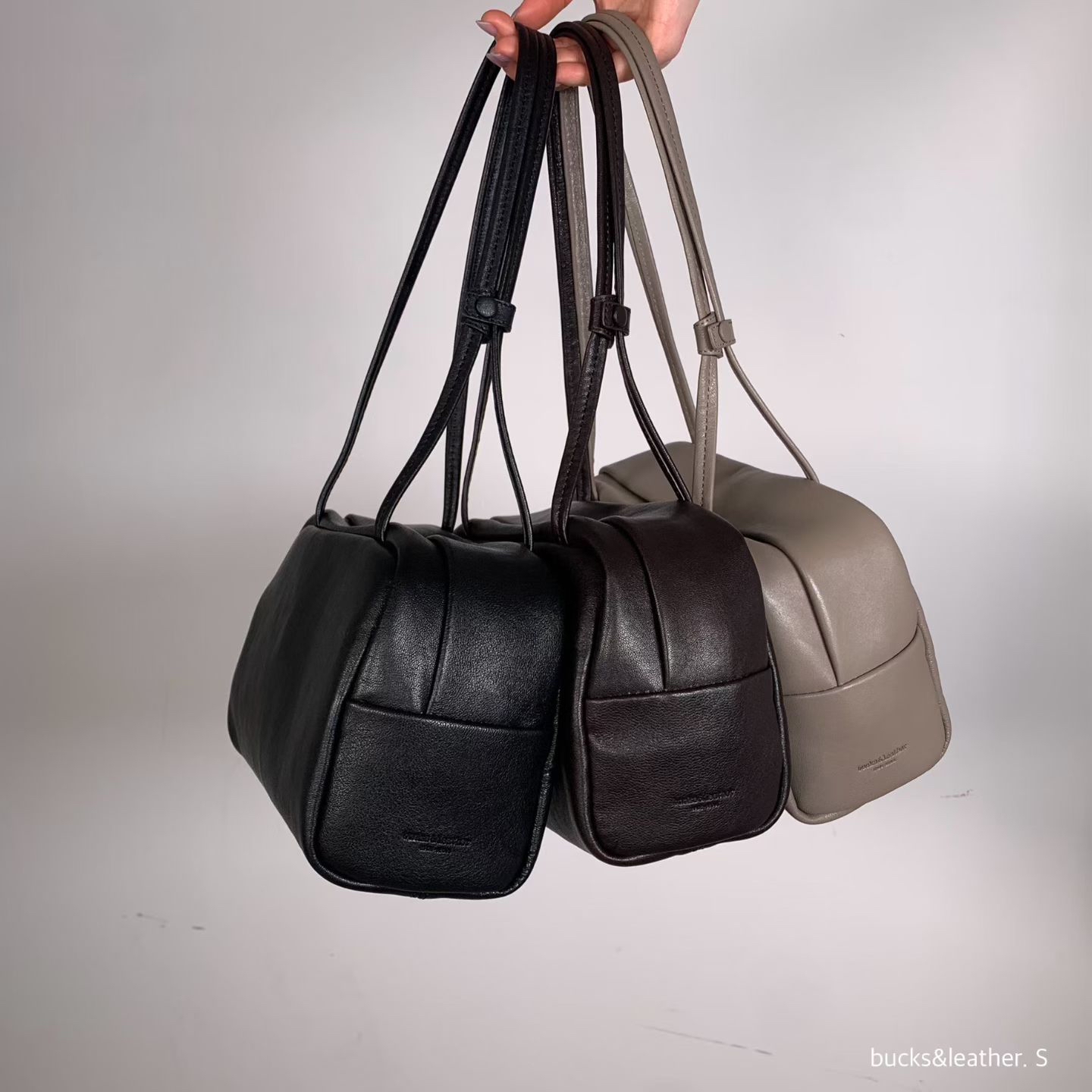 【26FW 】預訂_Fold Bag S By Bucks & leather