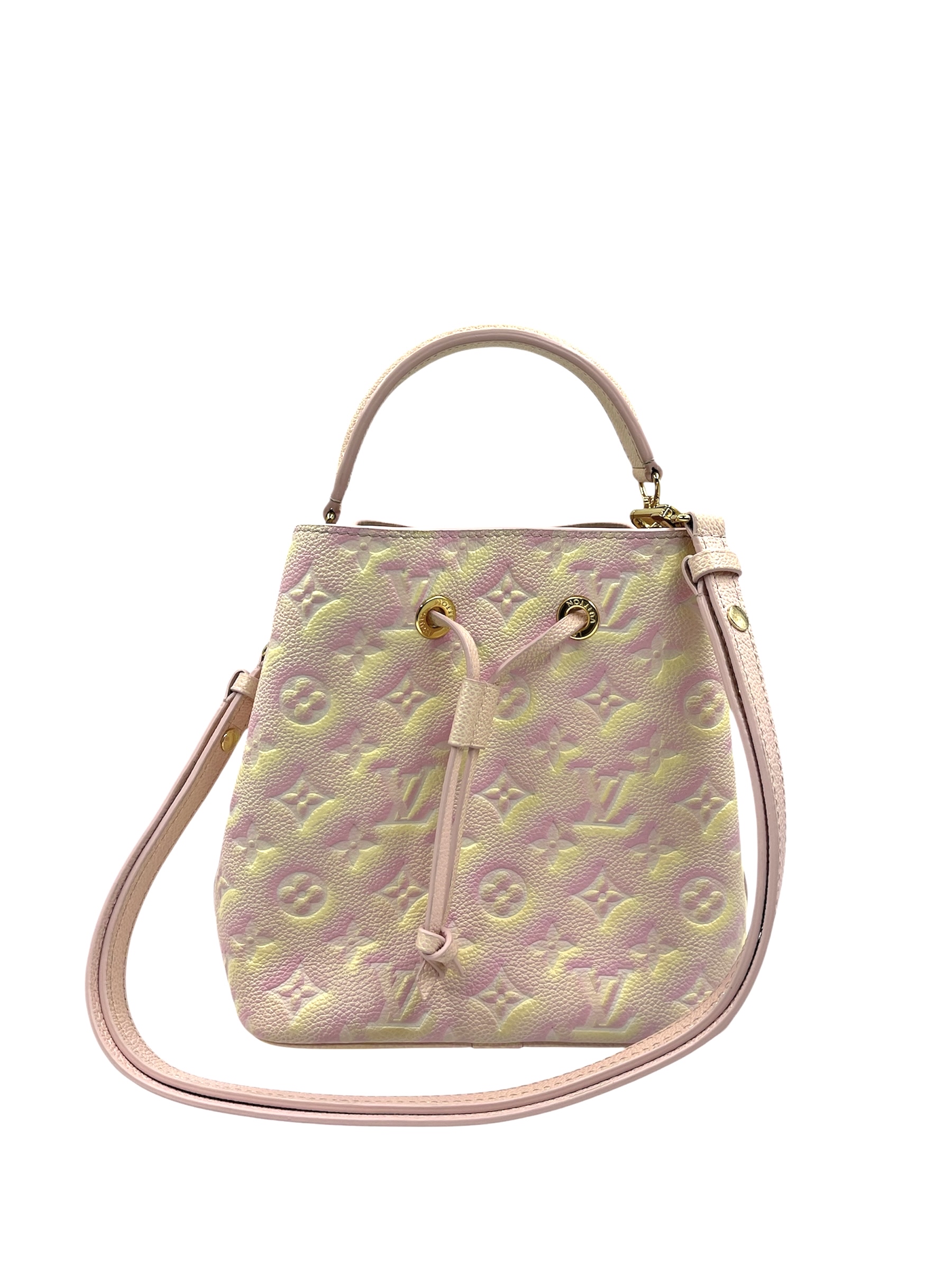 Pre-owned Louis Vuitton Neonoe BB monogram / pink / 24121602