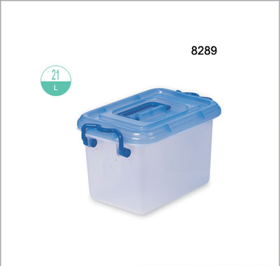 8289/21L有扣有手挽膠箱