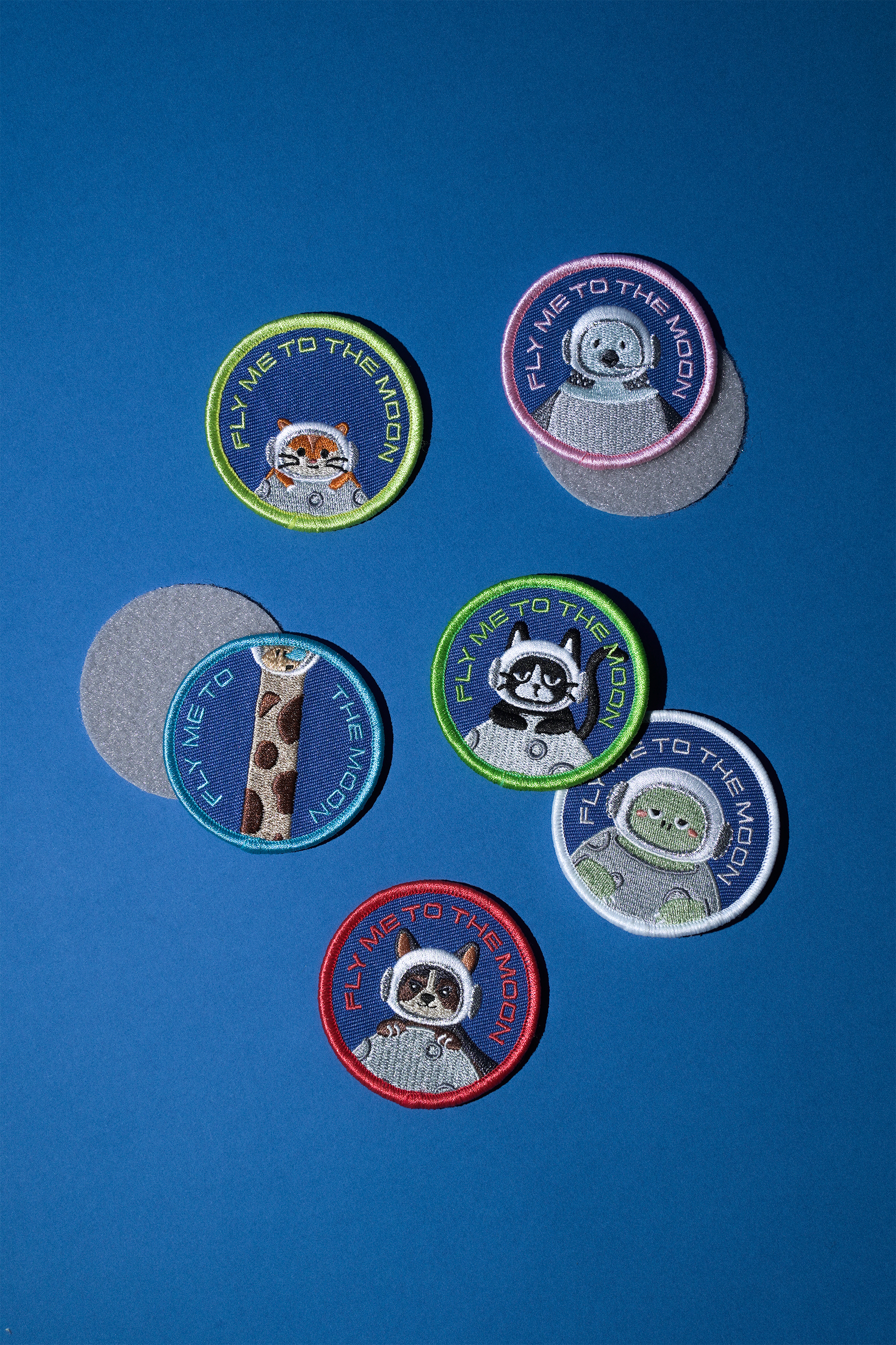 LUNAR ANIMAL SQUAD 一 Badges 登月動物隊布章