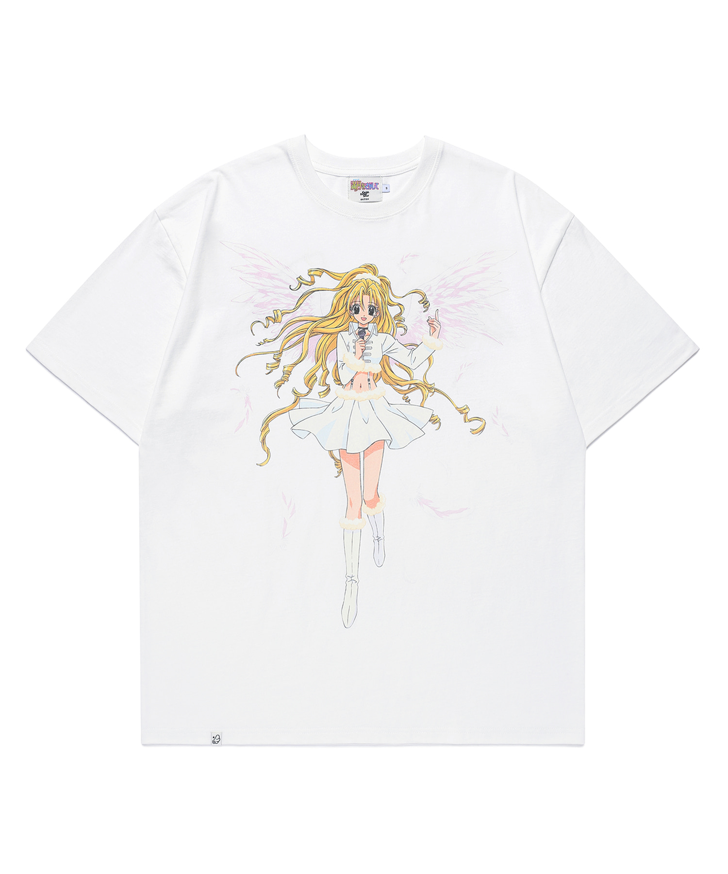 ANGEL BIG SS TEE｜韓國 星河滿月 X CAVISH 服飾系列 (Full Moon） (26204-P)