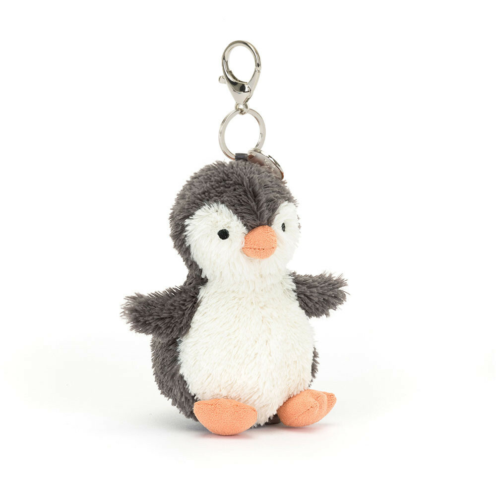 JELLYCAT Peanut Penguin Bag Charm 花生企鵝鎖匙扣