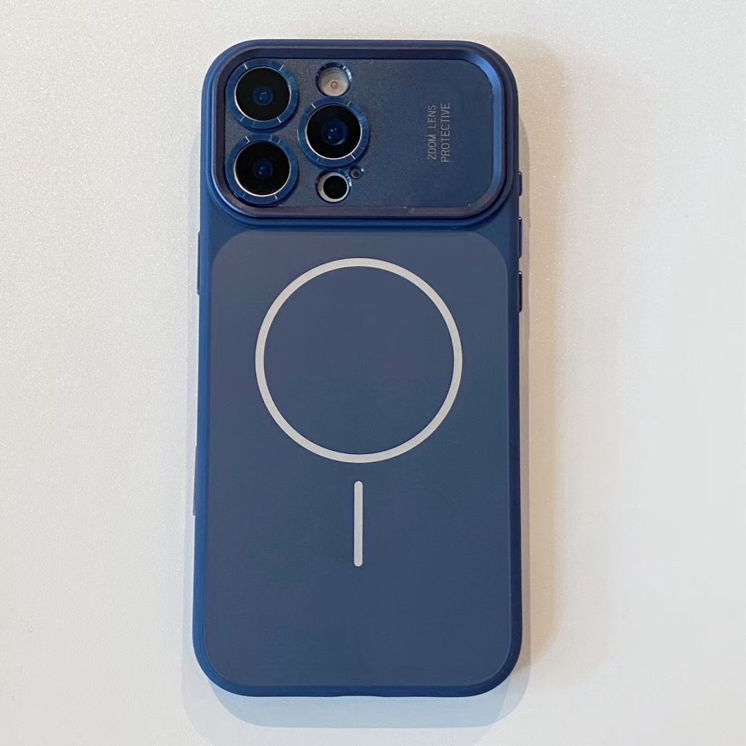 iPhone 16 Pro/ 16 Pro Max 原机精孔MagSafe磁吸壳 | 镜头全包防护 | 软边硬背 | 独立相机按键