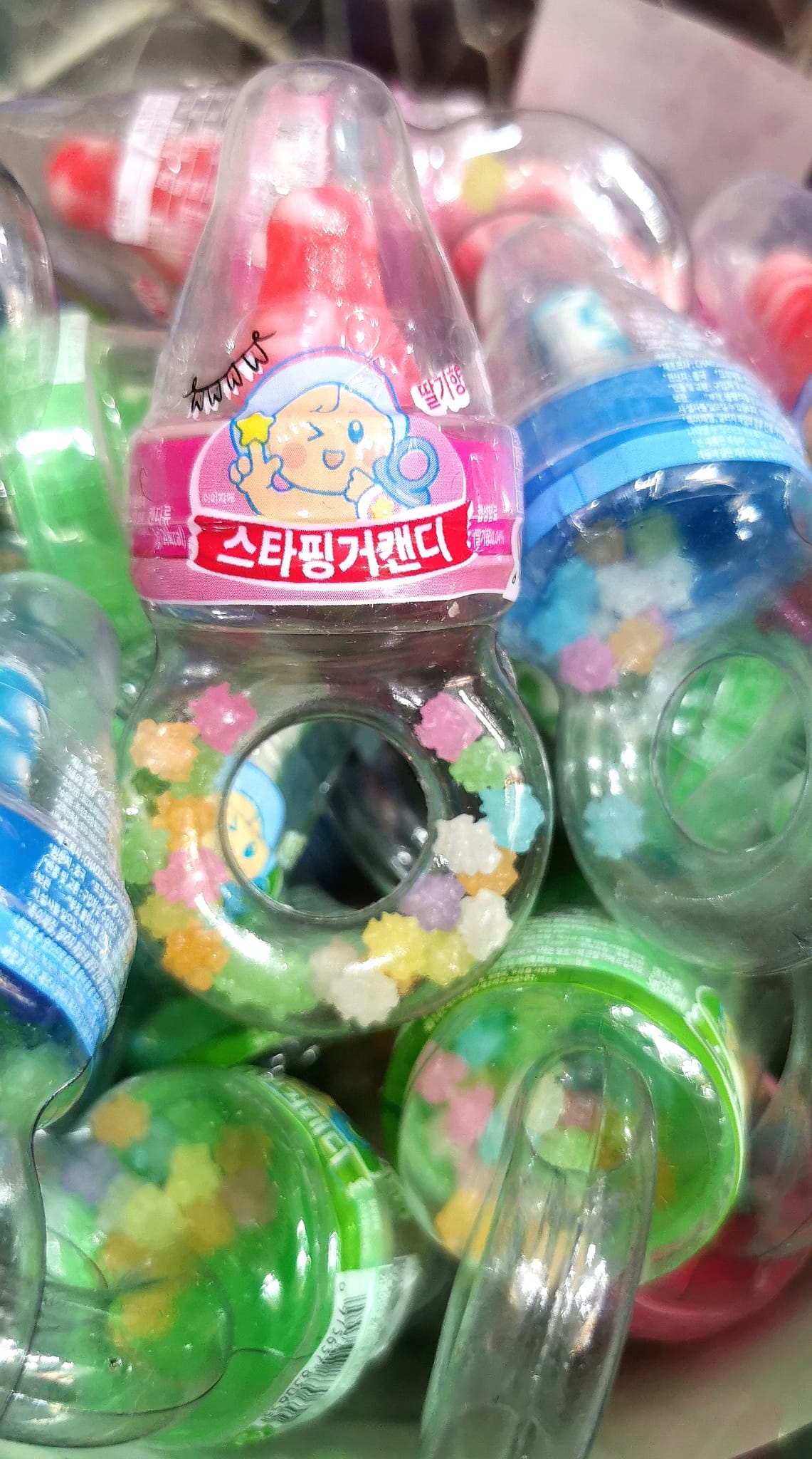 ‼️現貨‼️韓國 戒指奶咀星星糖