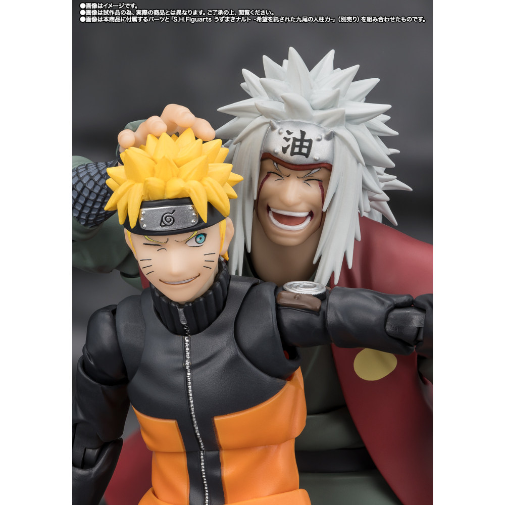 SHF Naruto Shippuden Jiraiya Hidden Leaf Heroic Master Sage