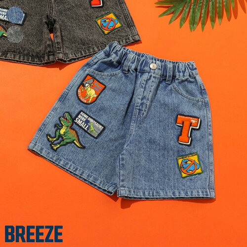 🆕【⭐訂購⭐】🌀 🇯🇵 日本直送 福井縣恐龍博物館 恐龍刺繡貼片 牛仔短褲［2款選］🌀 [ELDA-0077][260508]