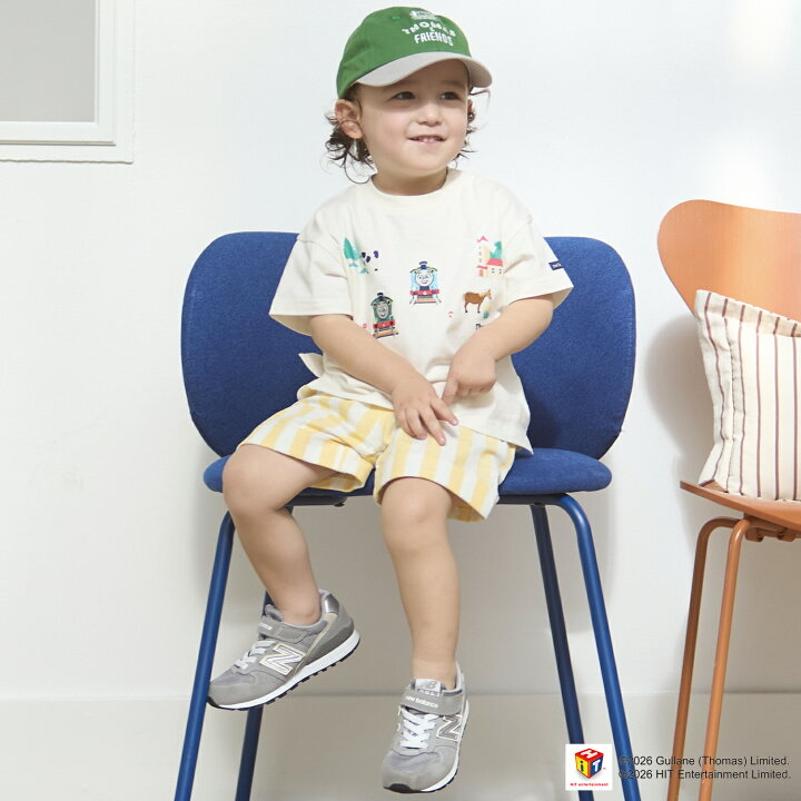 🇯🇵預訂 日本直送🇯🇵Petit Main x Thomas湯瑪士小火車系列四色刺繡短袖T恤