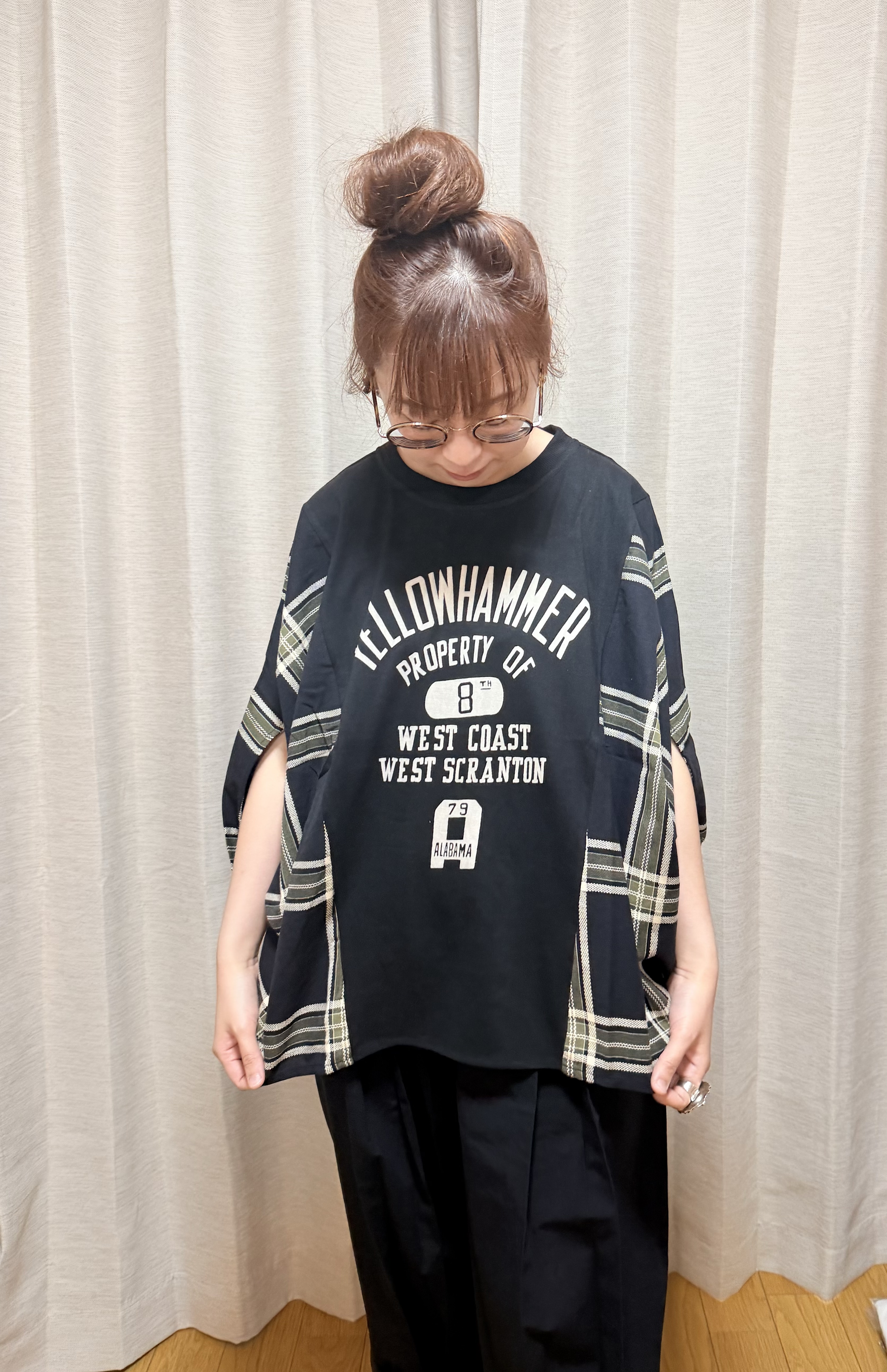 日本拼款衫