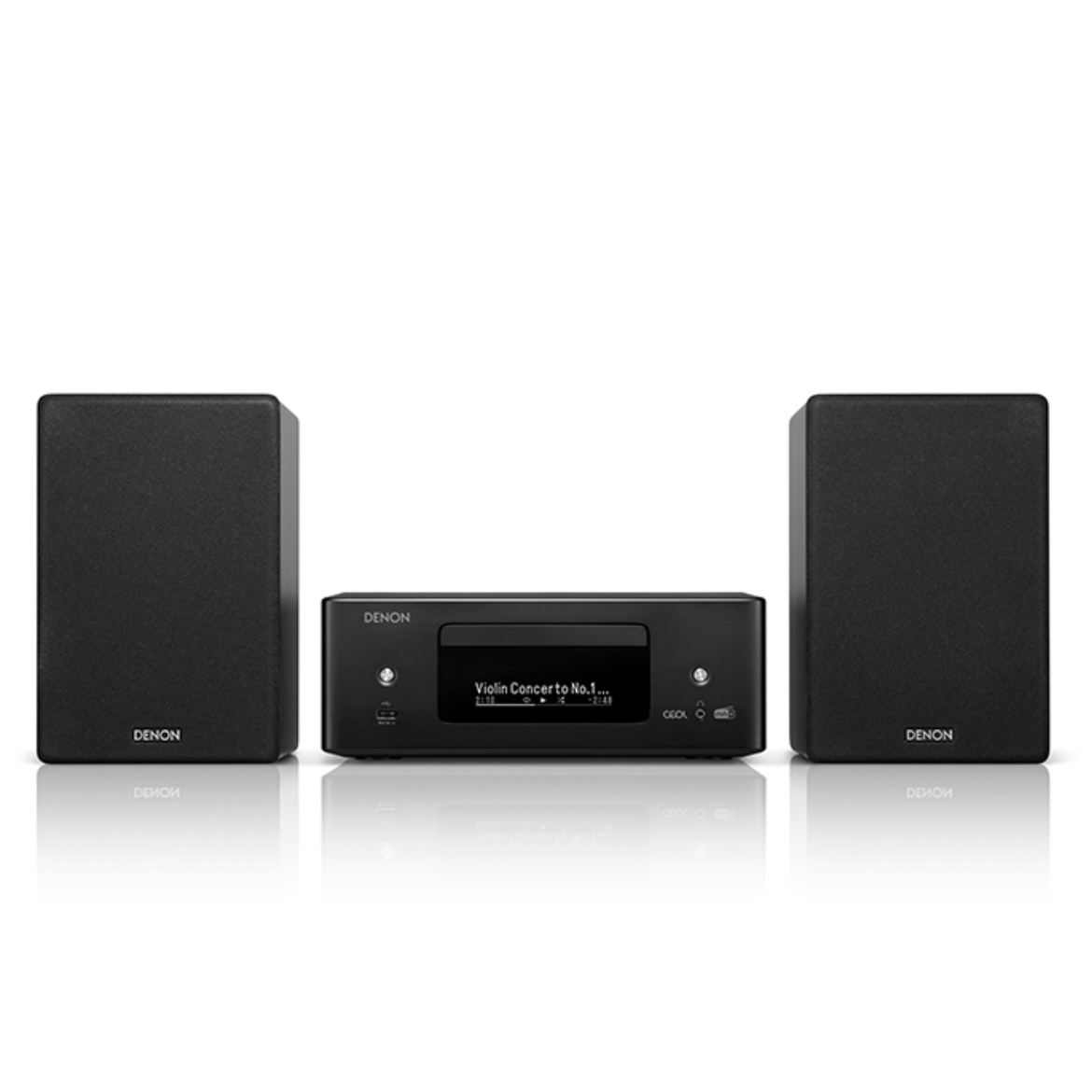Denon CEOL N-12 Mini all-in-one Hi-Fi system with CD player, radio, Powered by HEOS™