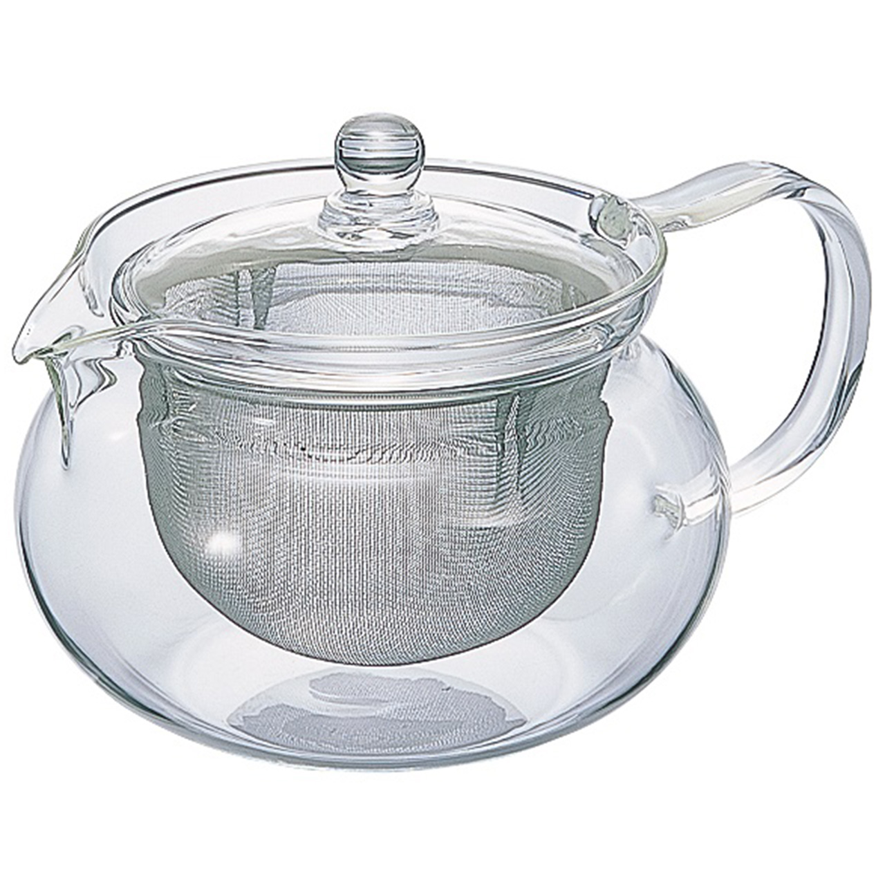 日本 Hario 耐熱玻璃茶壺含茶隔 450ml