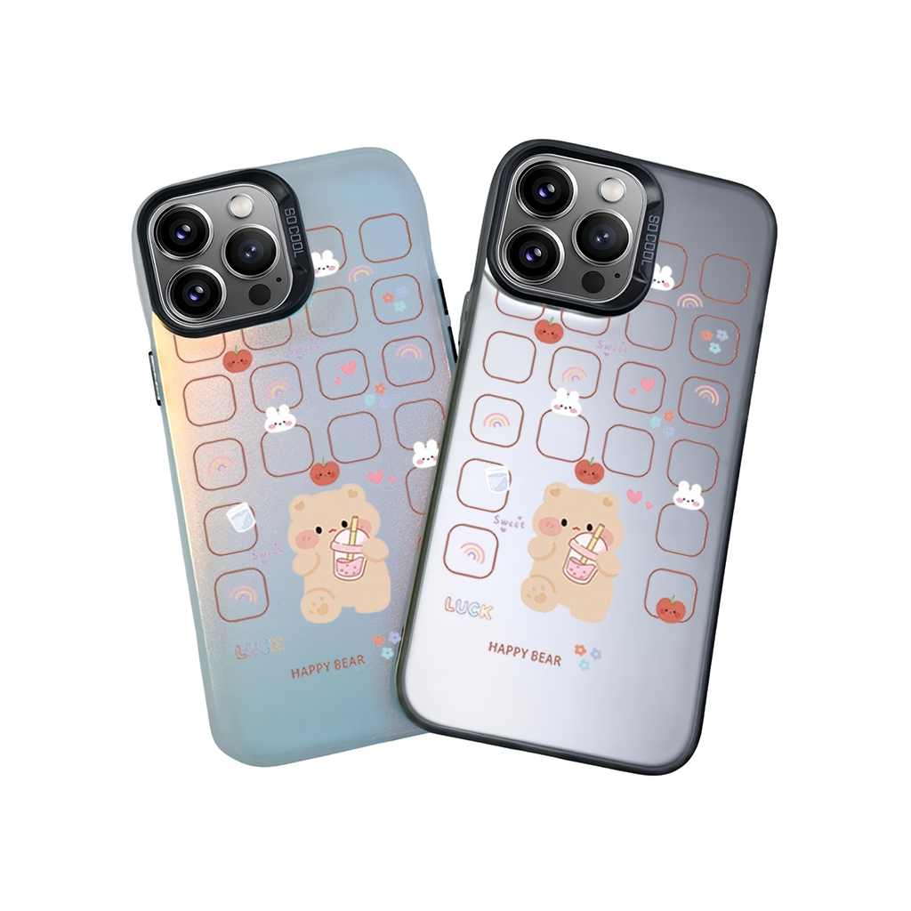 IMD CASE PHONE FOR INFINIX - DESIGN BEAR H