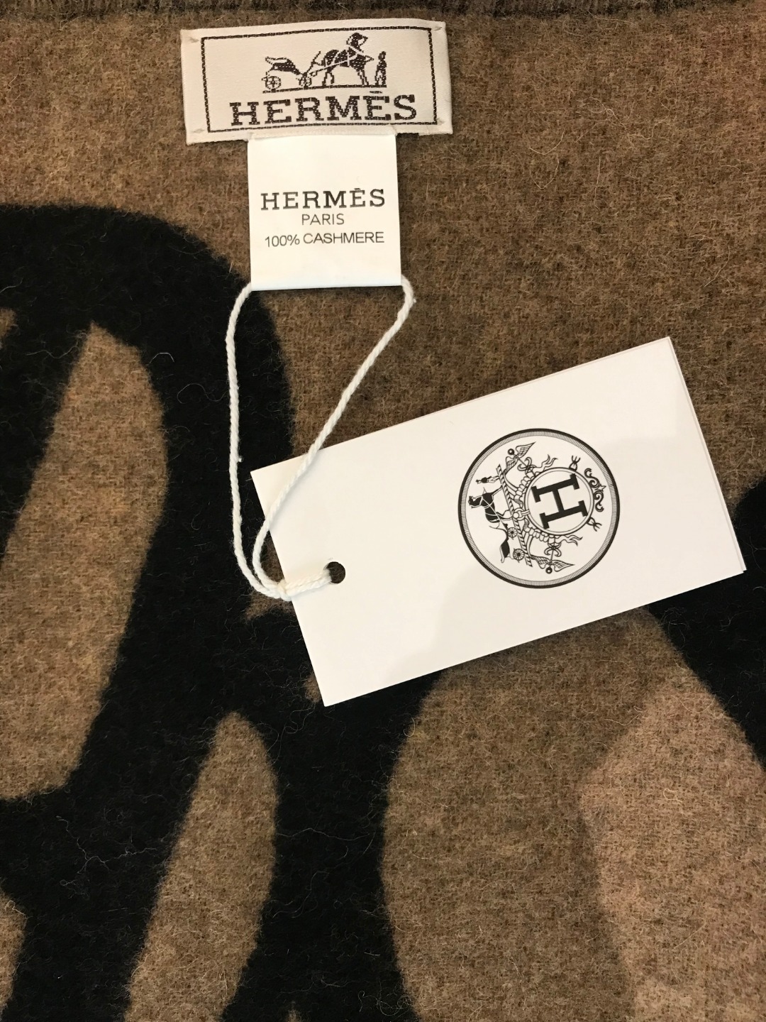 【現貨】【原單】Hermes 馬頭頸巾cashmere 