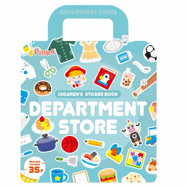 PinkA 果凍貼紙書