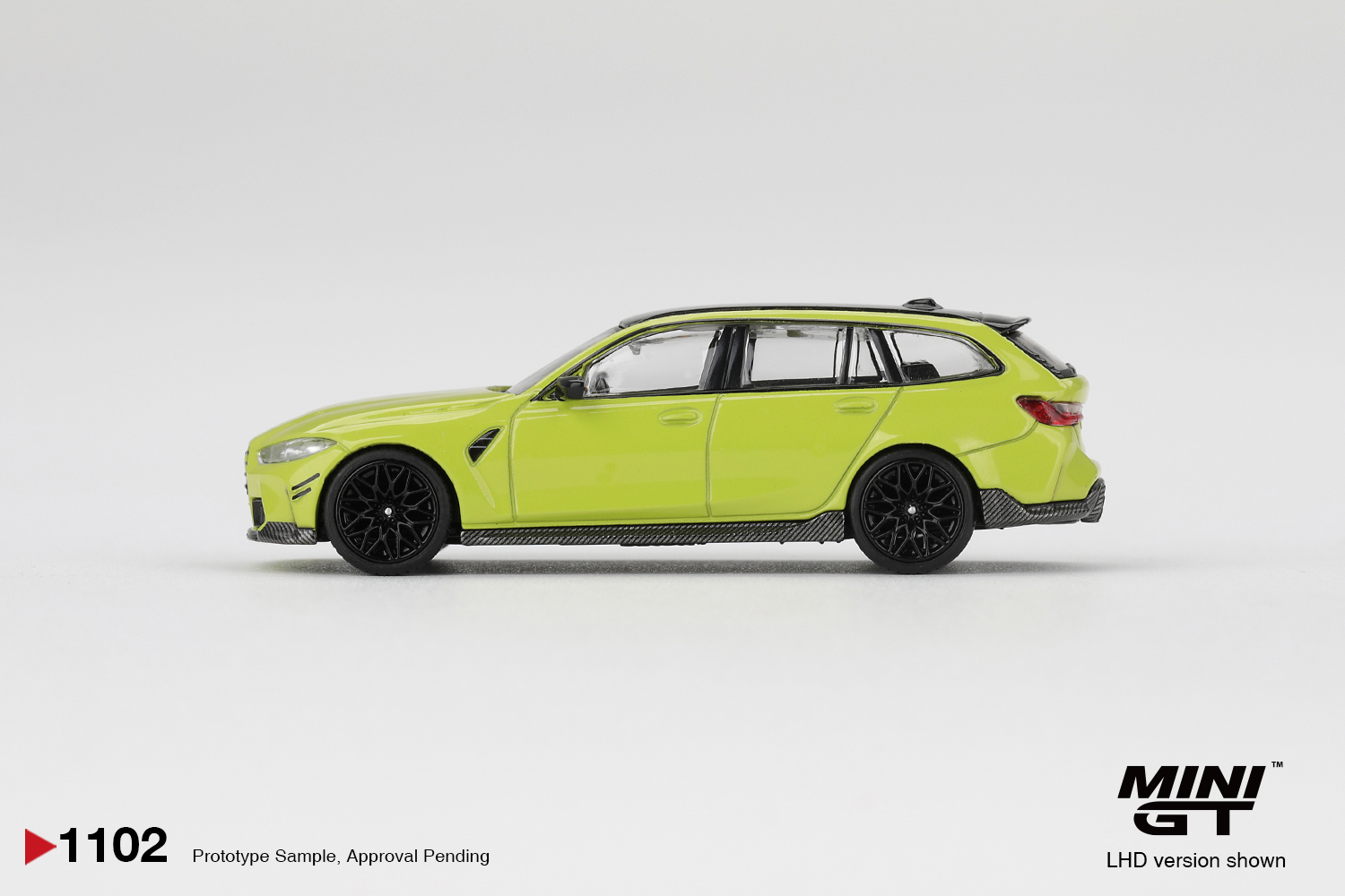 Mini GT 1/64 BMW M3 M Performance Touring Sao Paulo Yellow - MGT01102-R