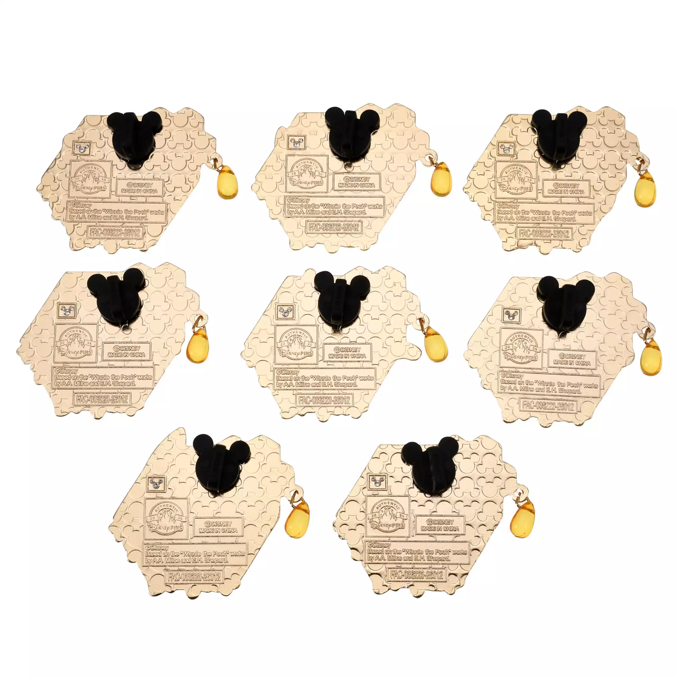 日本預訂📍日本迪士尼POOH HUNNY DAY系列 - 襟章盲盒(一盒2個) 28/7日本開售