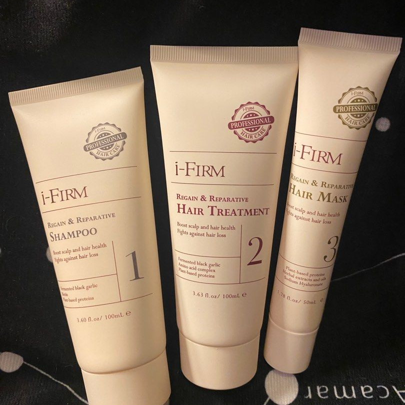 i-FIRM Hair Care 3 IN 1 Pack (Shampoo/Treatment/Mask) (煥活防脫洗髮套装) (100/100/50mL) (Travel Set)