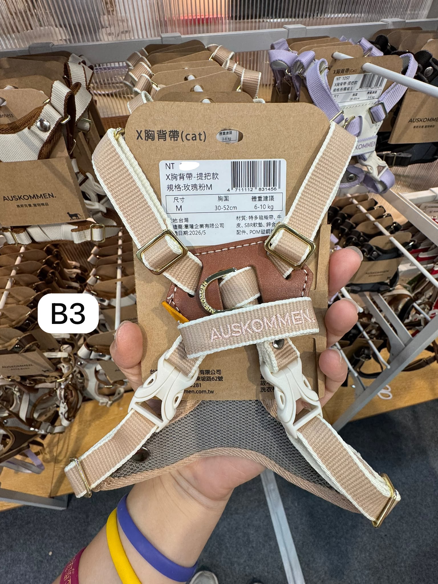 Auskommen X型胸帶