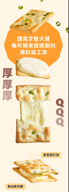 台灣直送預購  Bonita甜堂手工香蔥牛軋餅 (12入/盒) 