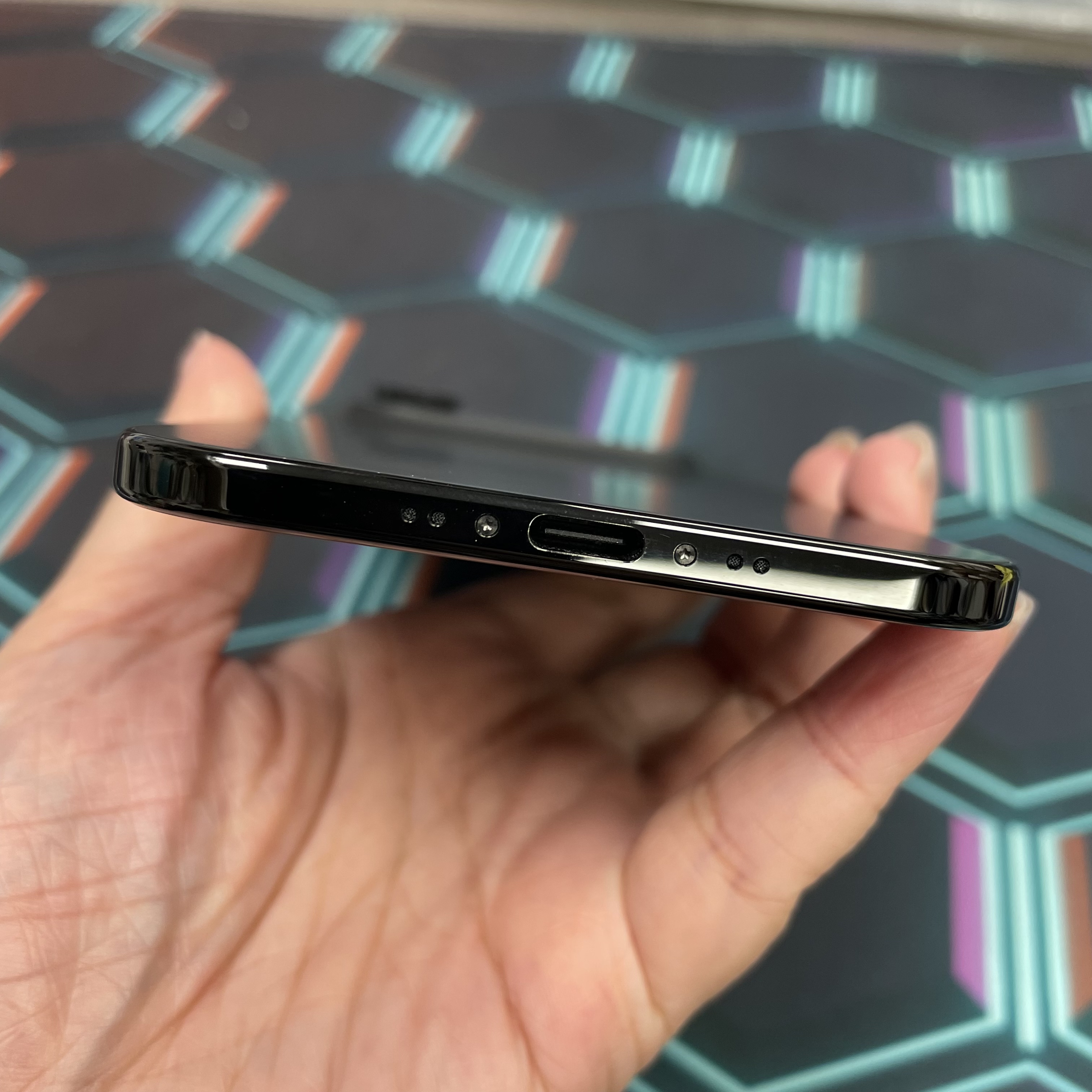 *7661 17 Air 完美機 256GB 電100 黑色 black
