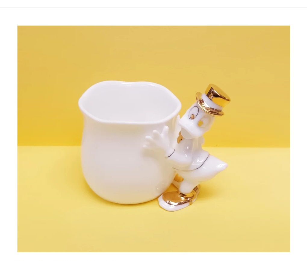 COTTON SWAB CONTAINER 骨瓷棉花棒容器 Donald Duck   (KD-55)