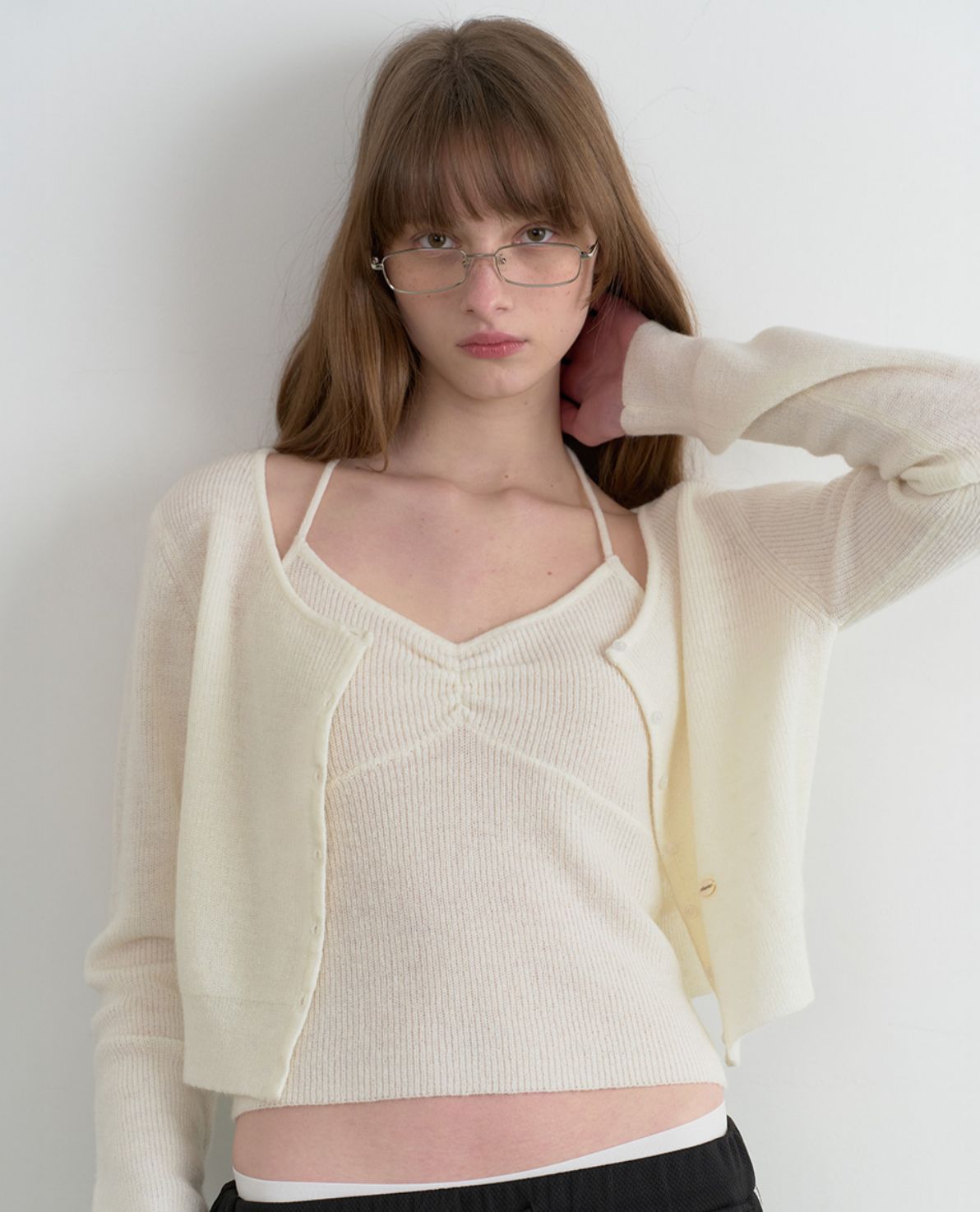 🎀Rolarola 🎀 HALTER CARDIGAN SET 原價129000won 獨家折扣優惠 