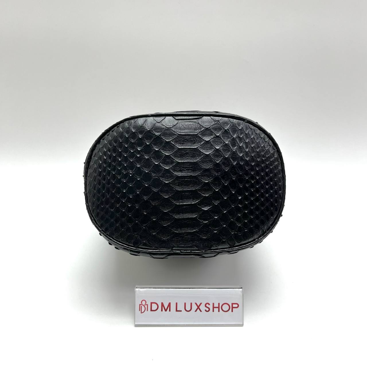 Chanel Python Leather Top Handle Bucket Bag GHW (Serial 29, Y: 2019)