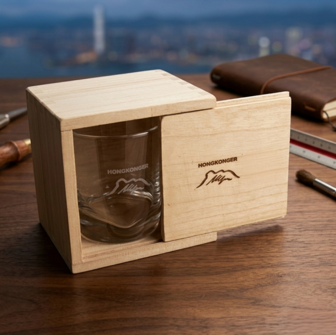 HONGKONGER 獅子山 威士忌連專屬木盒套裝（木盒專屬刻字）