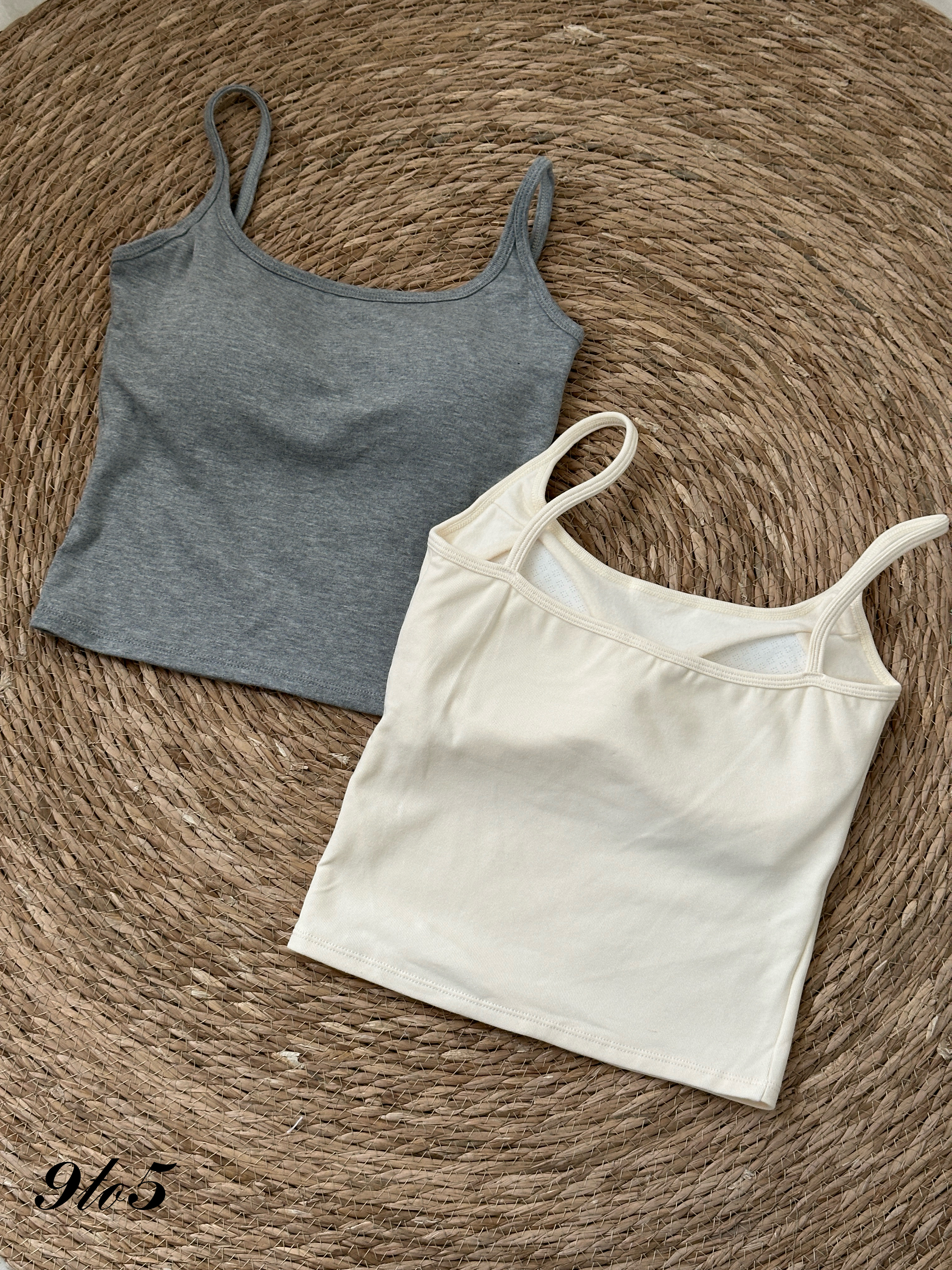 T4078 Sleeveless Bra Top - 4 Colors 