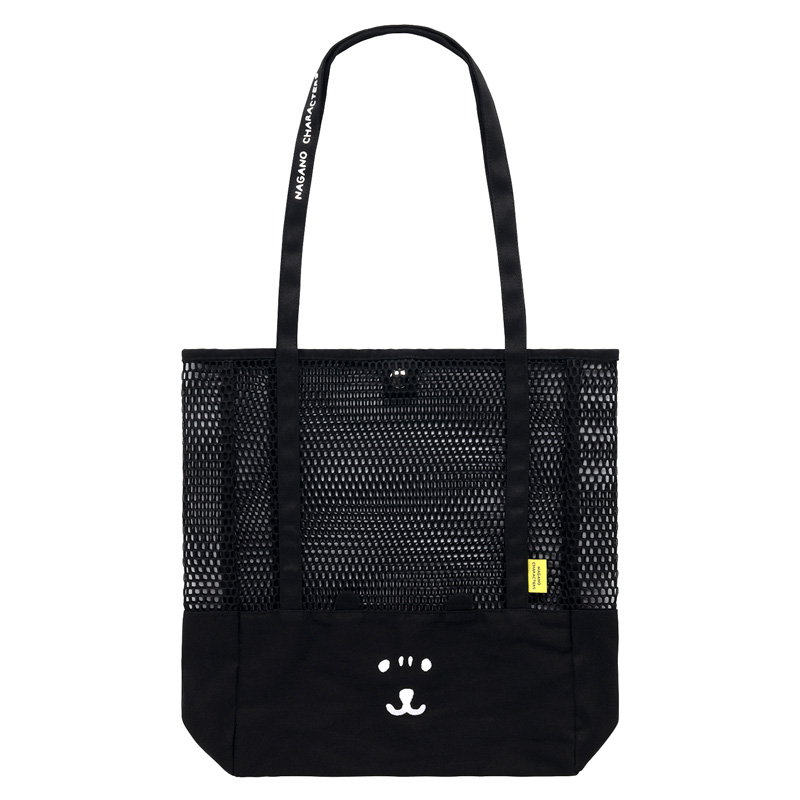 日本預訂📍Joke Bear網面款黑色Tote Bag 7/8日本開售