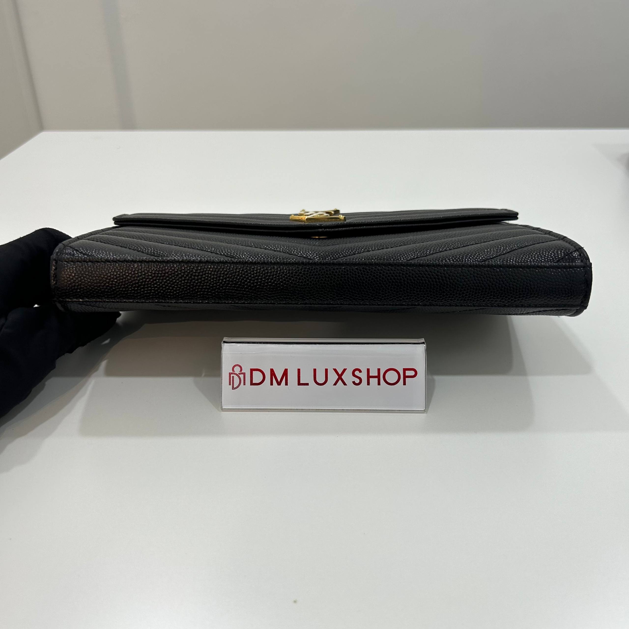 YSL Black Envelope WOC GHW