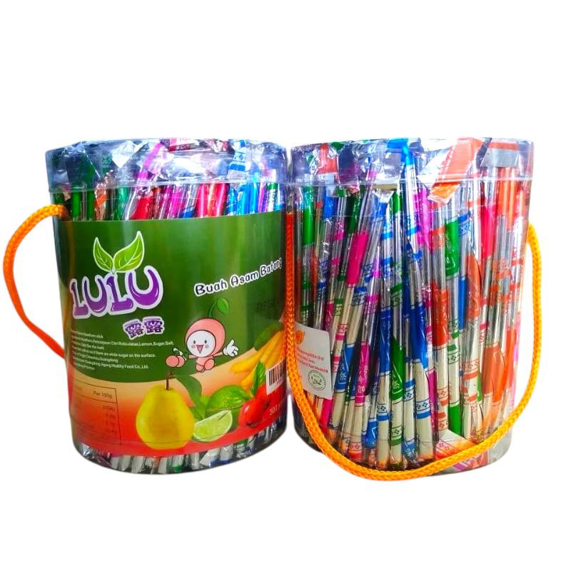 LuLu Long Asam Stick panjang colourful 300pcs