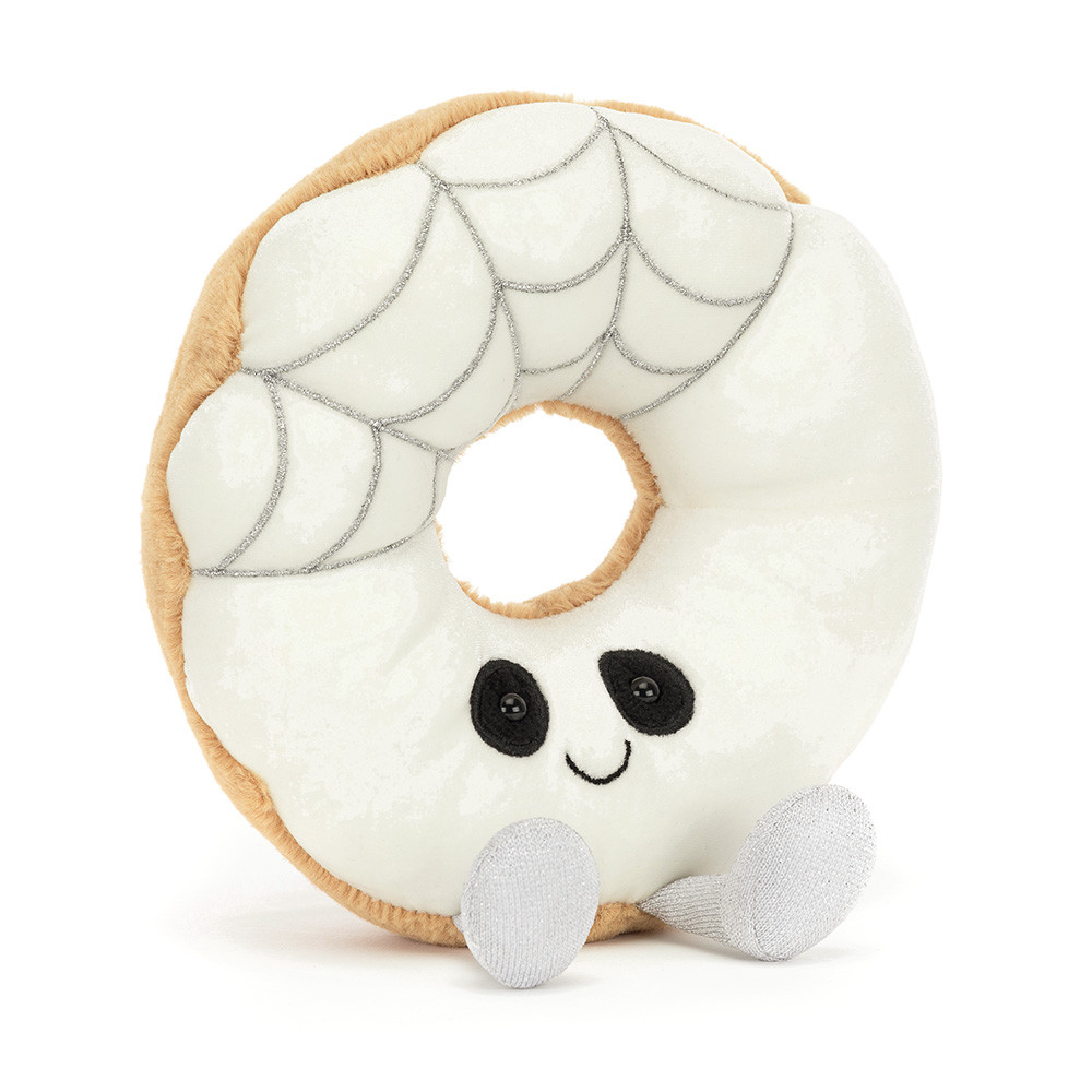 Jellycat Amuseables Glazespun Doughnut 蜘蛛網甜甜圈